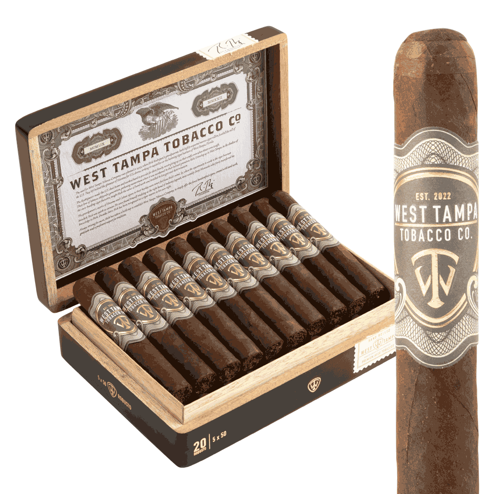 West Tampa Tobacco Company Black - Robusto